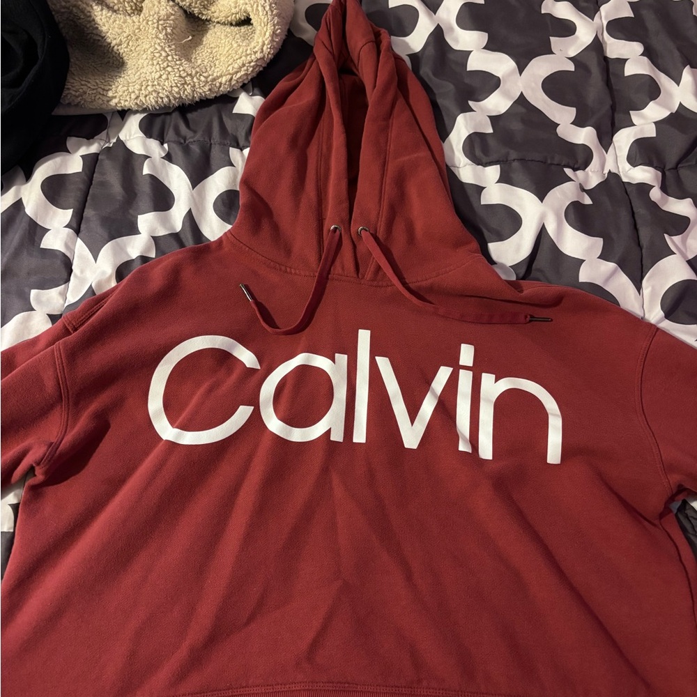Calvin Red Hoodie
